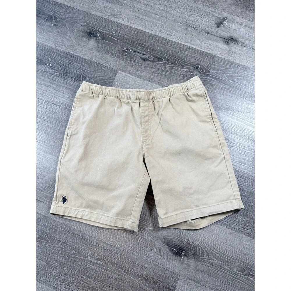 Us Polo Assn. Beige Size Large Shorts‎